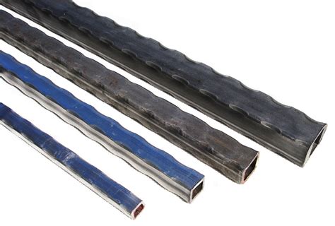 square hammered steel tubing